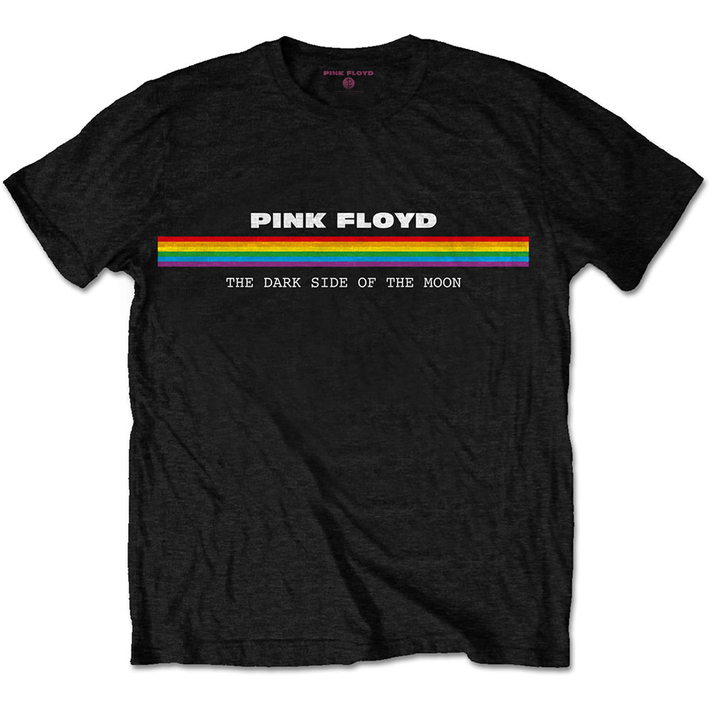 Pink Floyd tričko Spectrum Stripe Čierna M