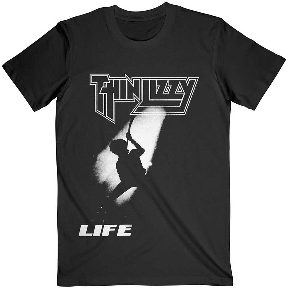 THIN LIZZY tričko Life Čierna M