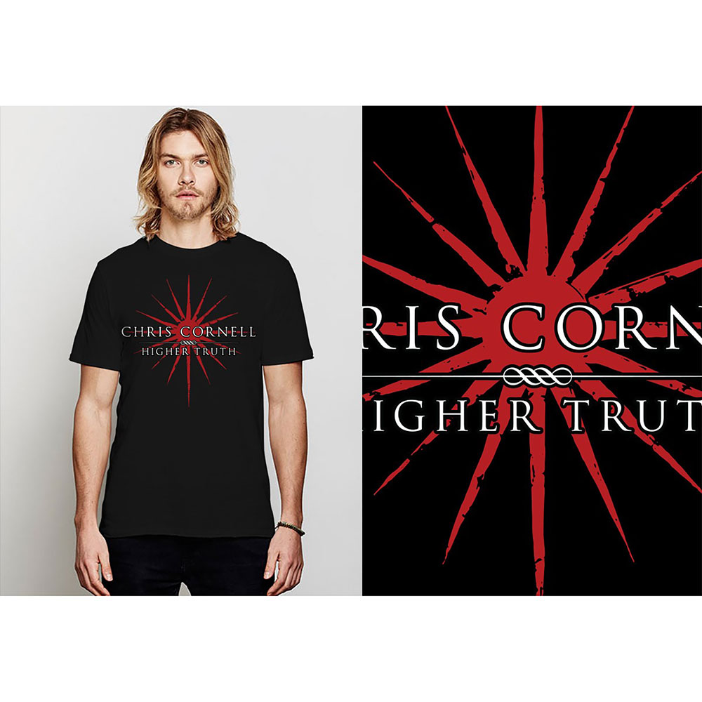 Chris Cornell tričko Higher Truth Čierna M