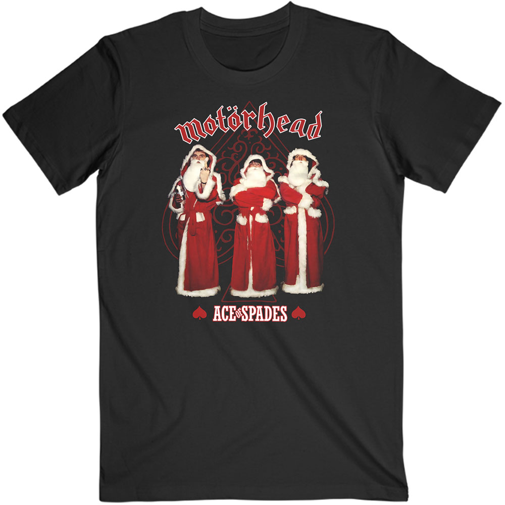 Motörhead tričko Ace Of Spades Christmas Čierna S