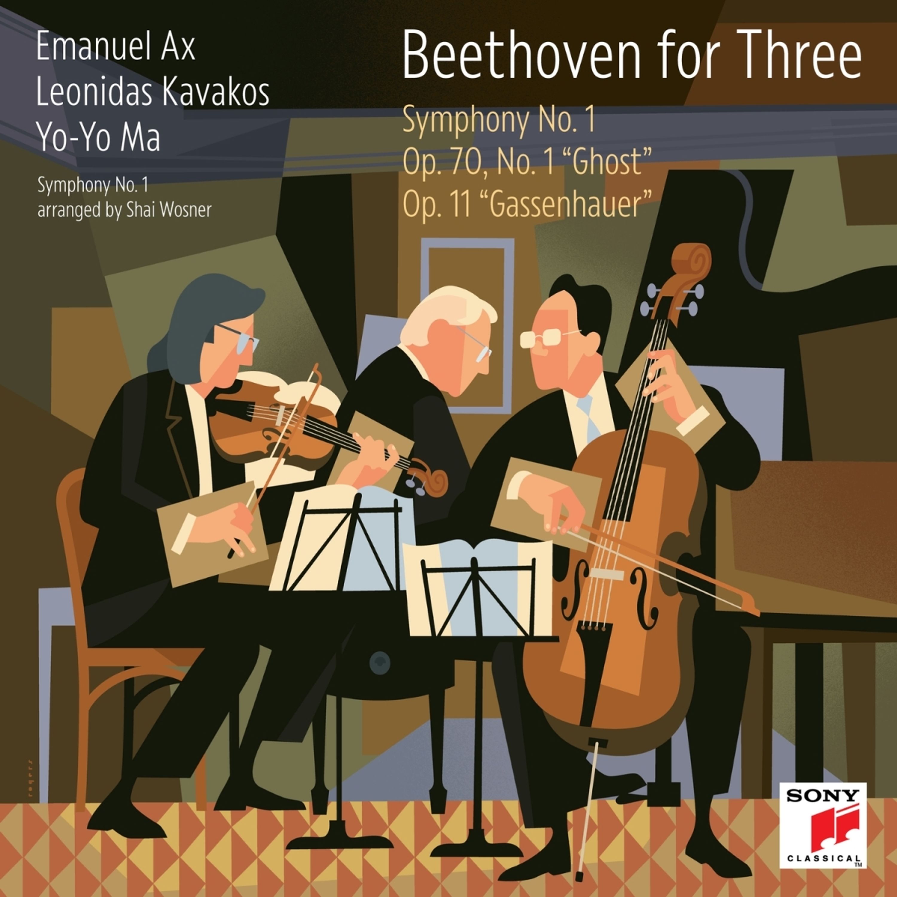 E-shop YO & LEONIDAS K... - Beethoven for Three: Symphony No. 1 / Op. 70, No. 1 "Ghost" / Op. 11 "Gassenhauer"