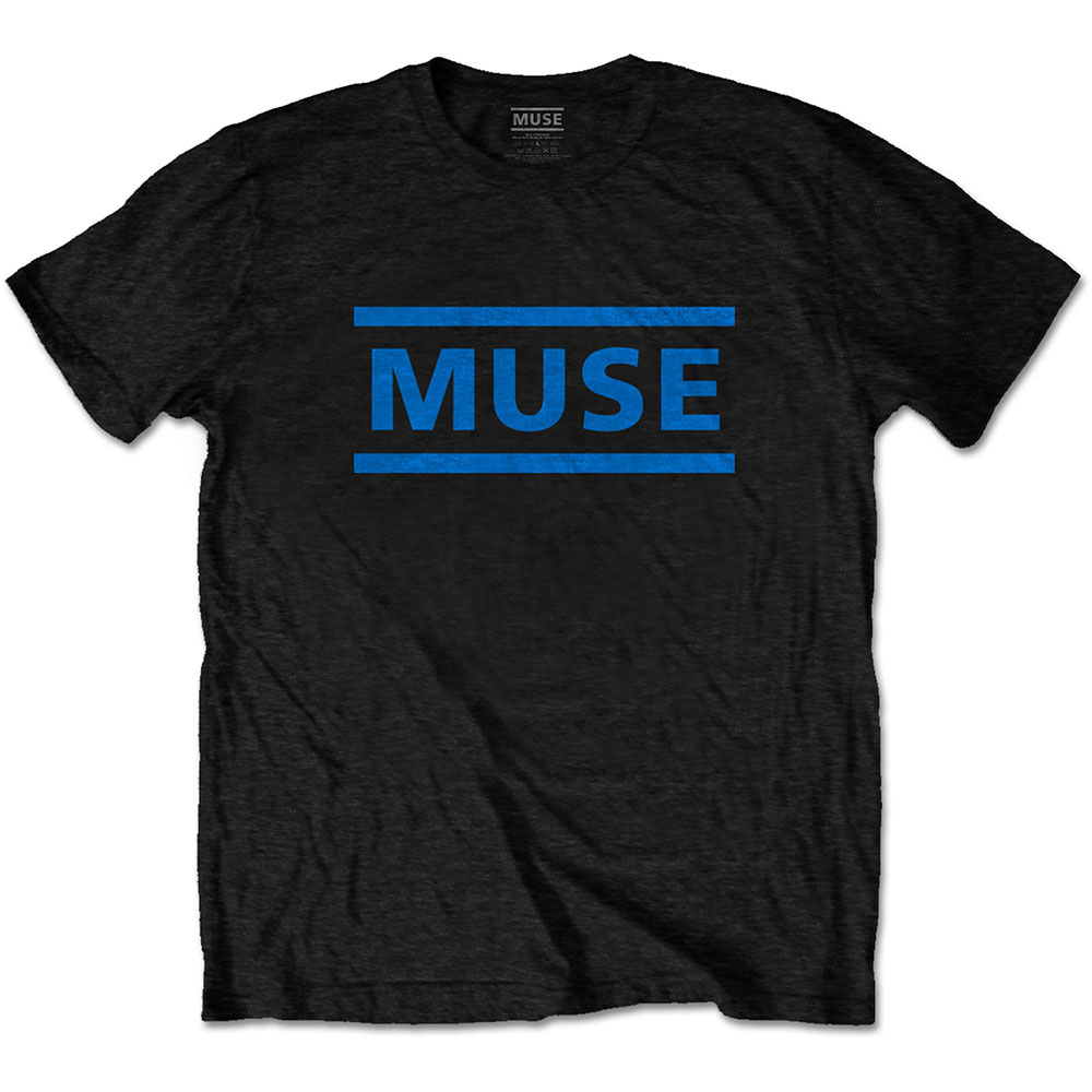 Muse tričko Dark Blue Logo Čierna M