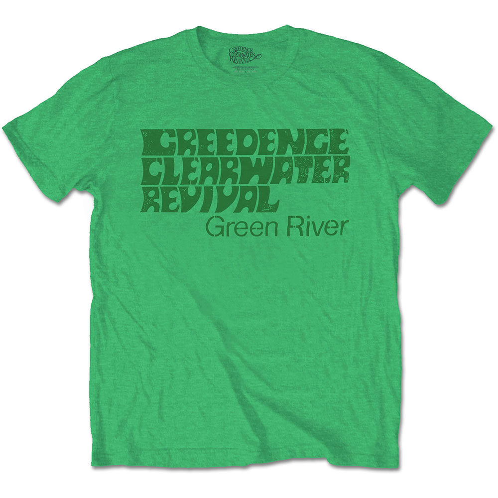 Creedence Clearwater Revival tričko Green River Zelená L