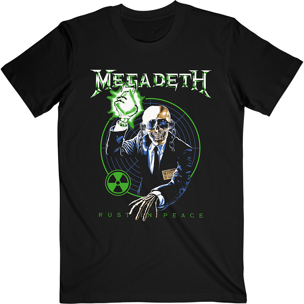 Megadeth tričko Vic Target RIP Anniversary Čierna S