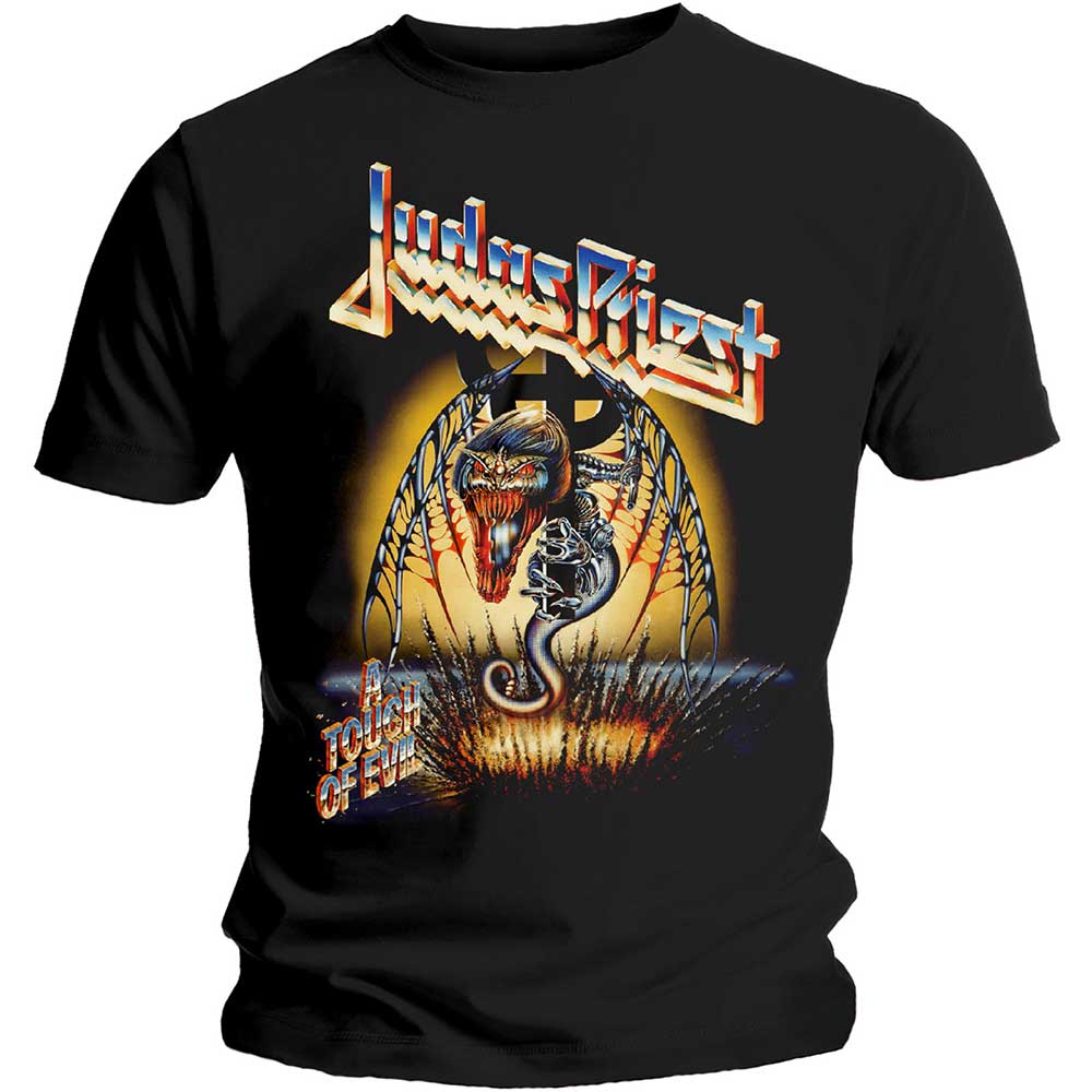 Judas Priest tričko Touch of Evil Čierna M