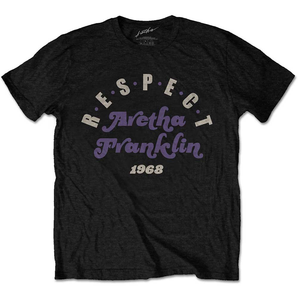Aretha Franklin tričko Respect Čierna XXL