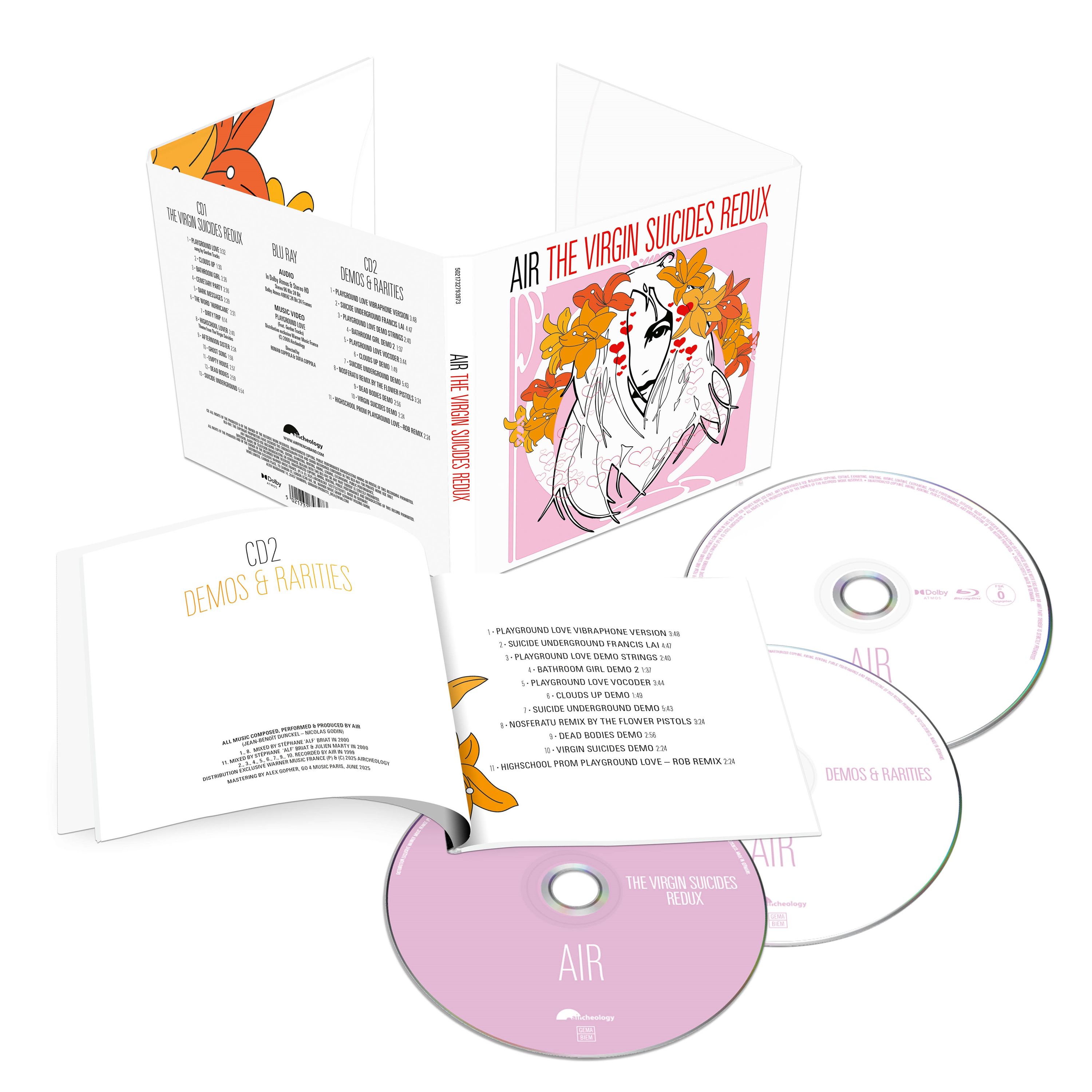 E-shop Air - The Virgin Suicides Redux ( + Blu- Ray) 2 CD