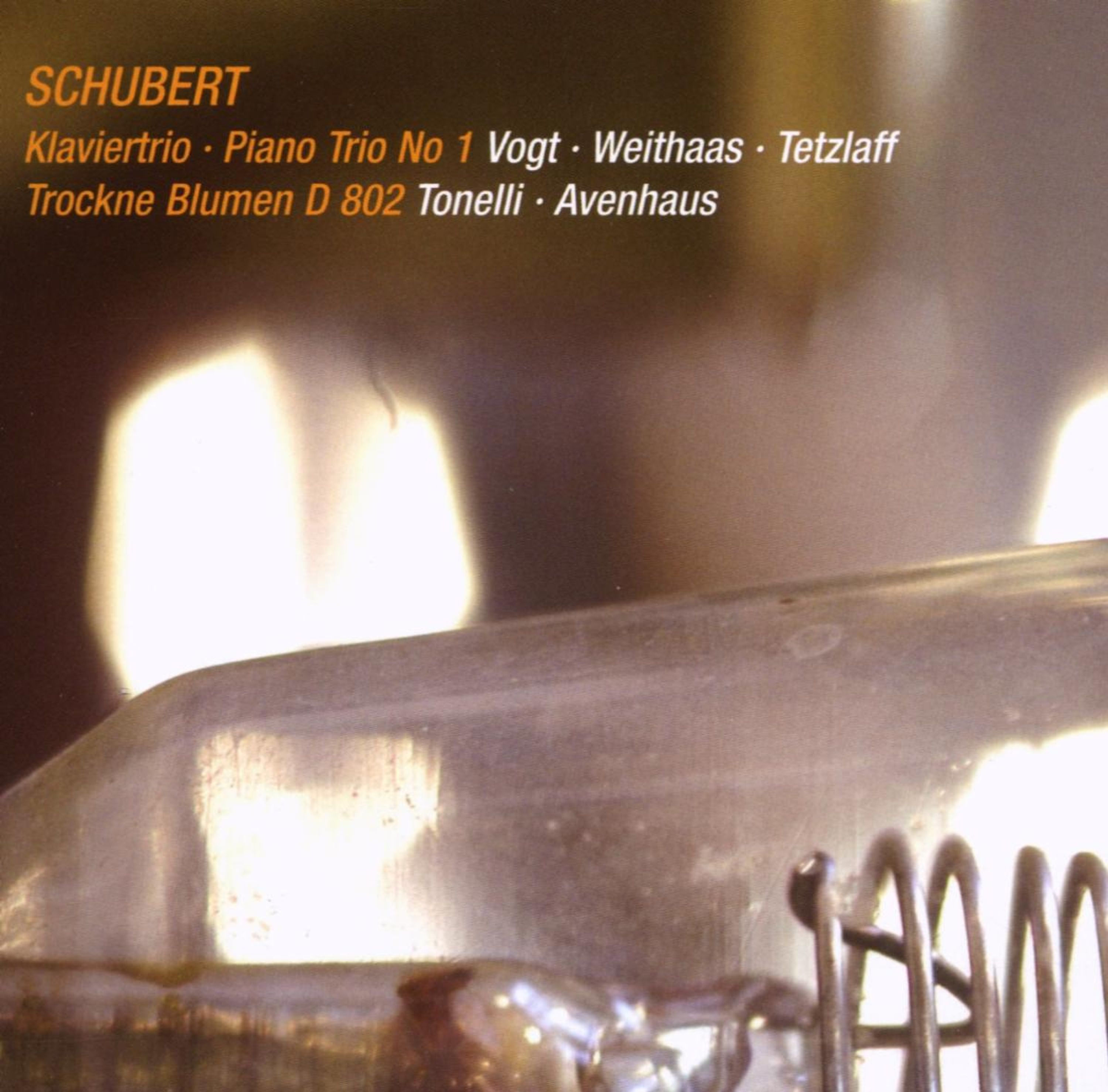 E-shop SCHUBERT: KLAVIERTRIO - PIANO TRIO NO. 1/TROCKNE BLUMEN D 802