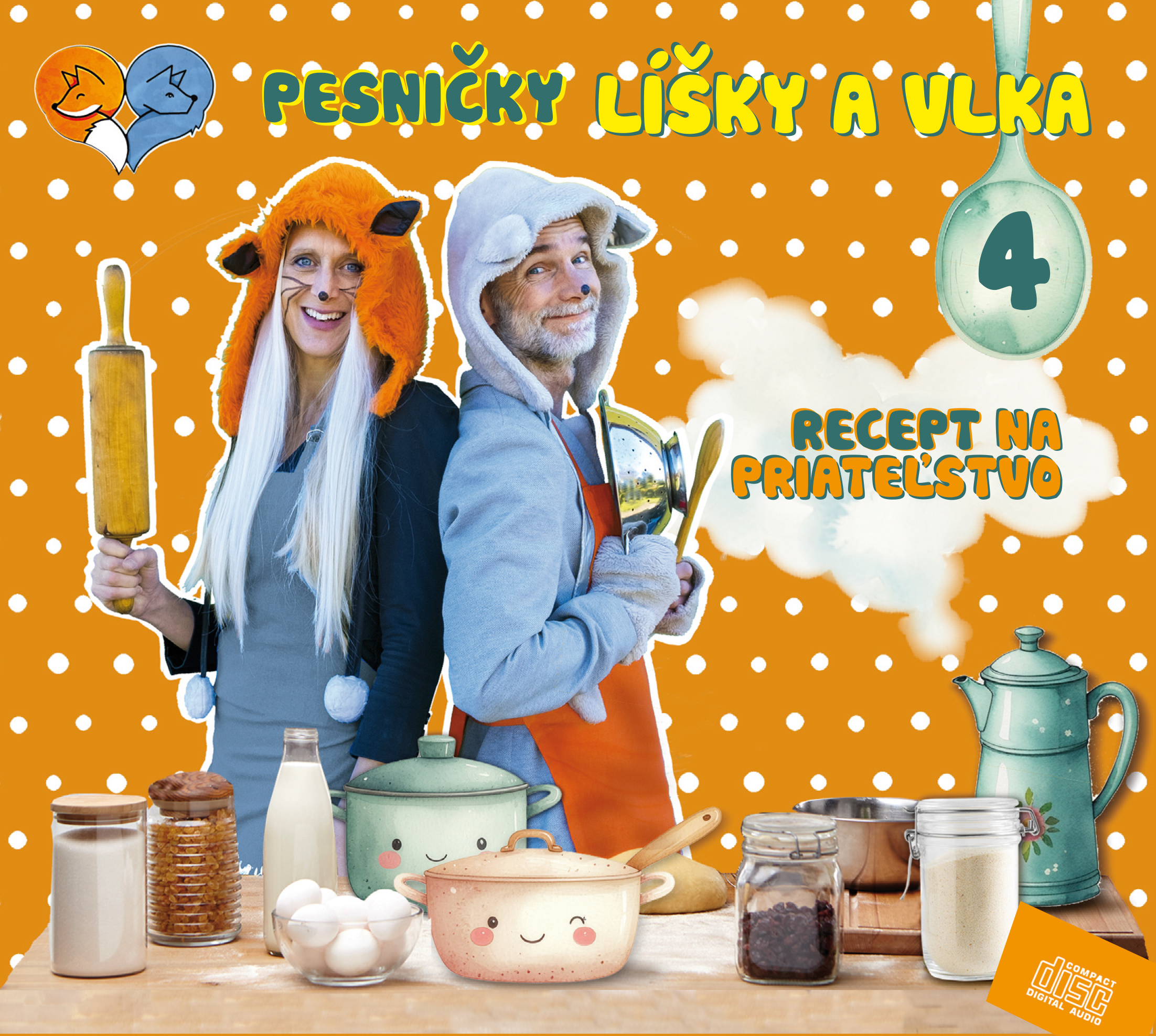 E-shop Pesničky Líšky a Vlka 4 / Recept na priateľstvo
