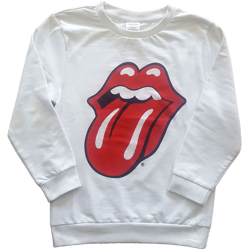 The Rolling Stones mikina Classic Tongue Biela 5-6 rokov