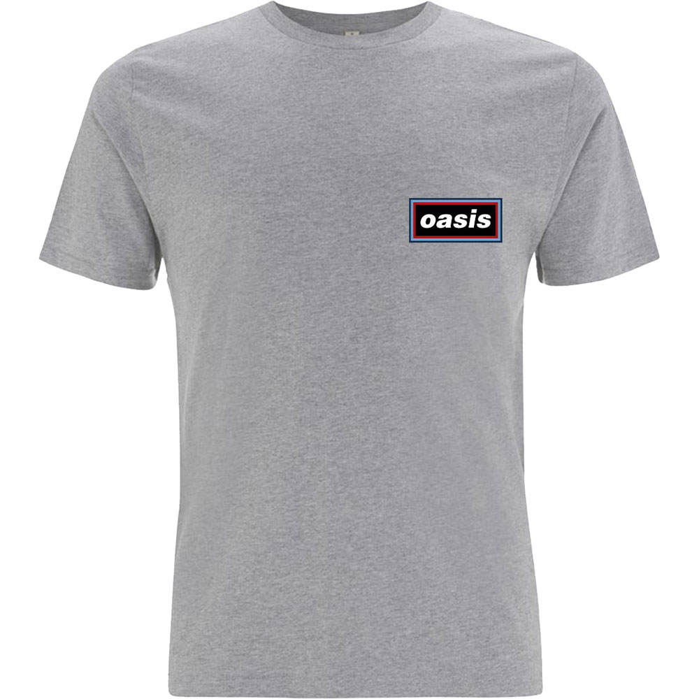 Oasis tričko Lines Šedá XXL
