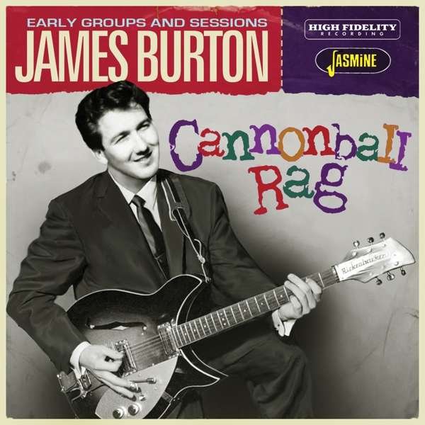 BURTON, JAMES - CANNONBALL RAG, CD