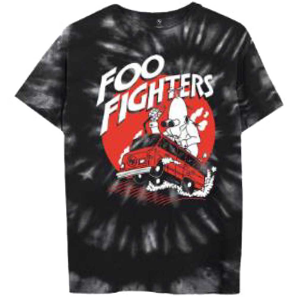 Foo Fighters tričko Speeding Bus Čierna L