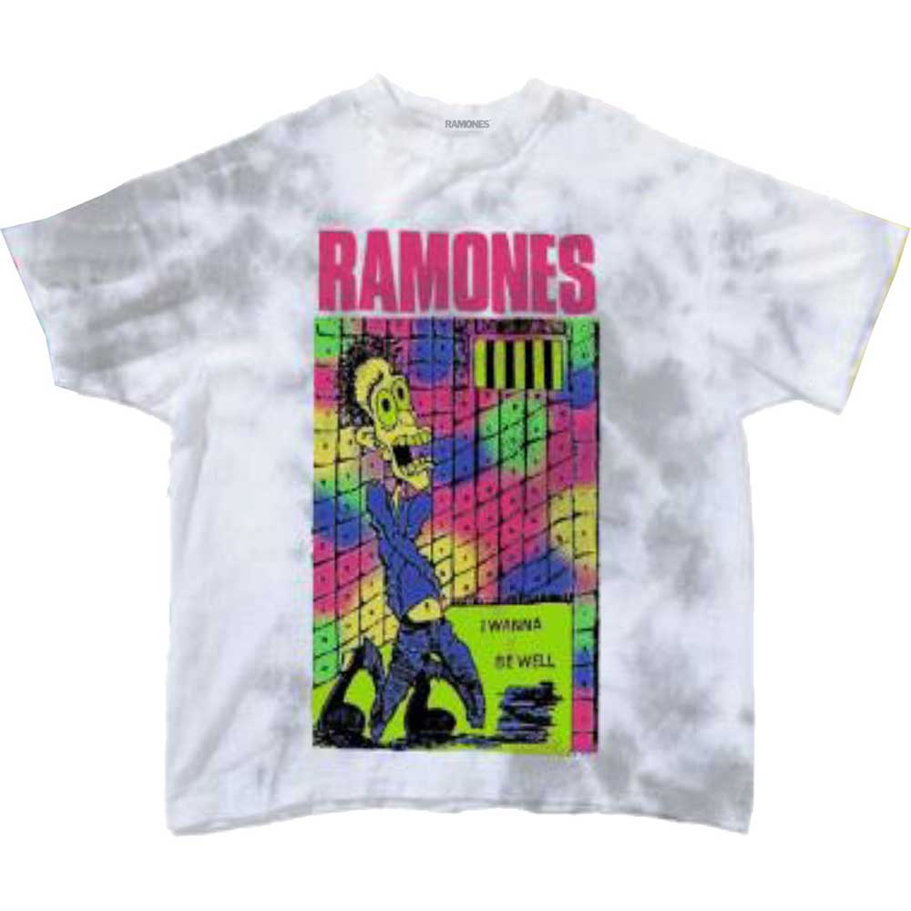 Ramones tričko Escapeny Biela M