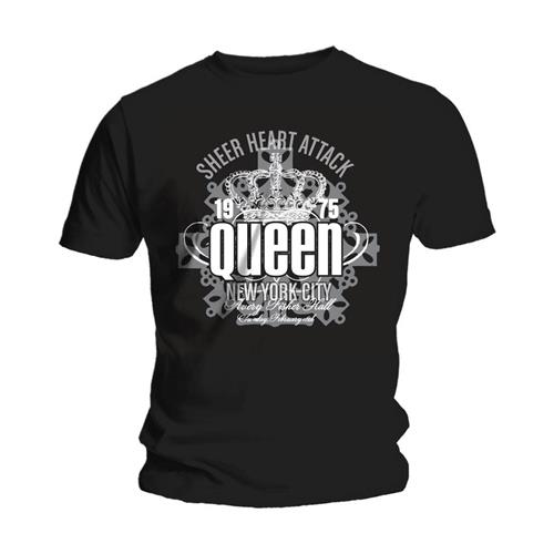 Queen tričko Sheer Heart Attack Čierna S