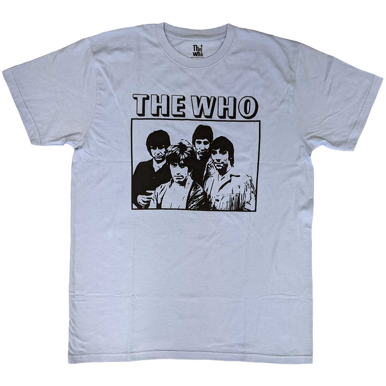 The Who tričko Band Photo Frame Modrá L