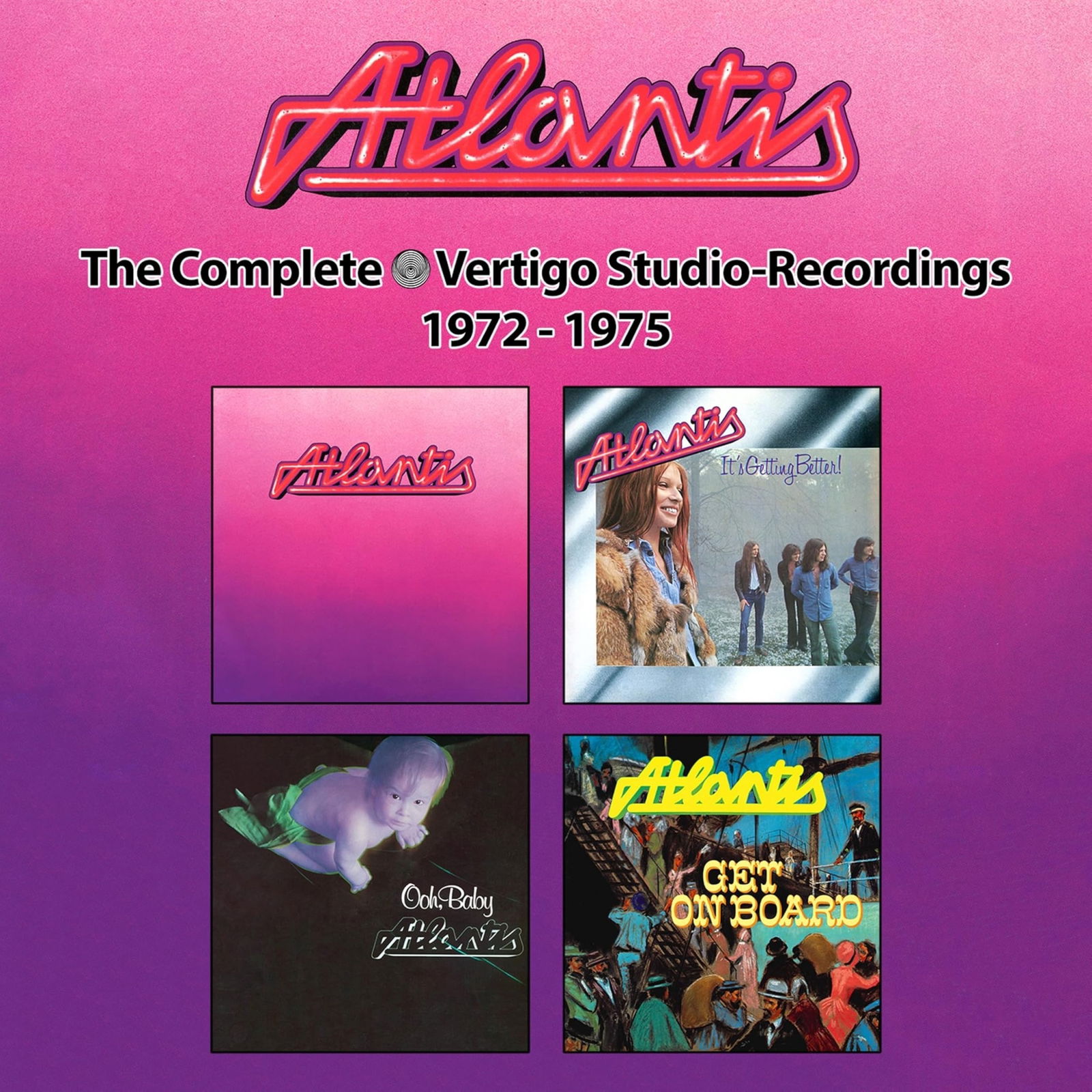 E-shop COMPLETE VERTIGO RECORDINGS 1972 - 1975