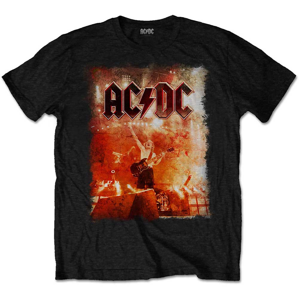 AC/DC tričko Live Canons Čierna XL