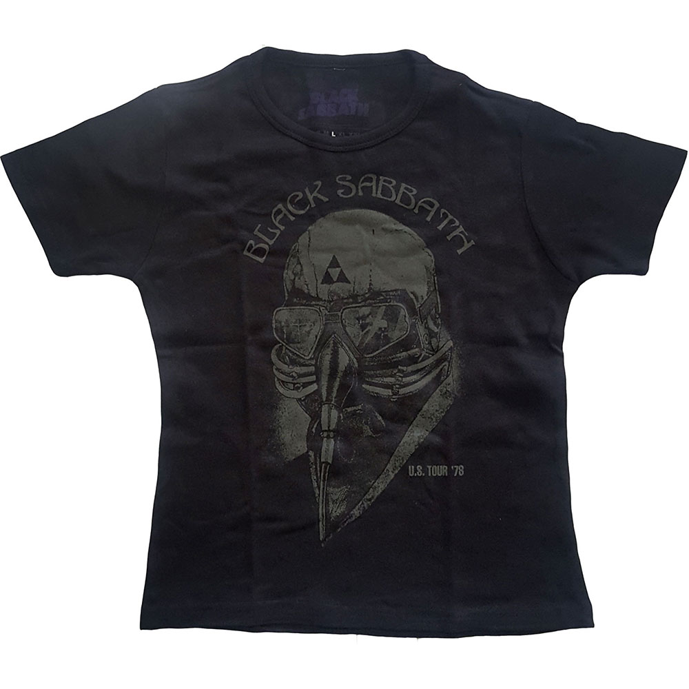 E-shop Black Sabbath tričko US Tour 1978 Čierna L