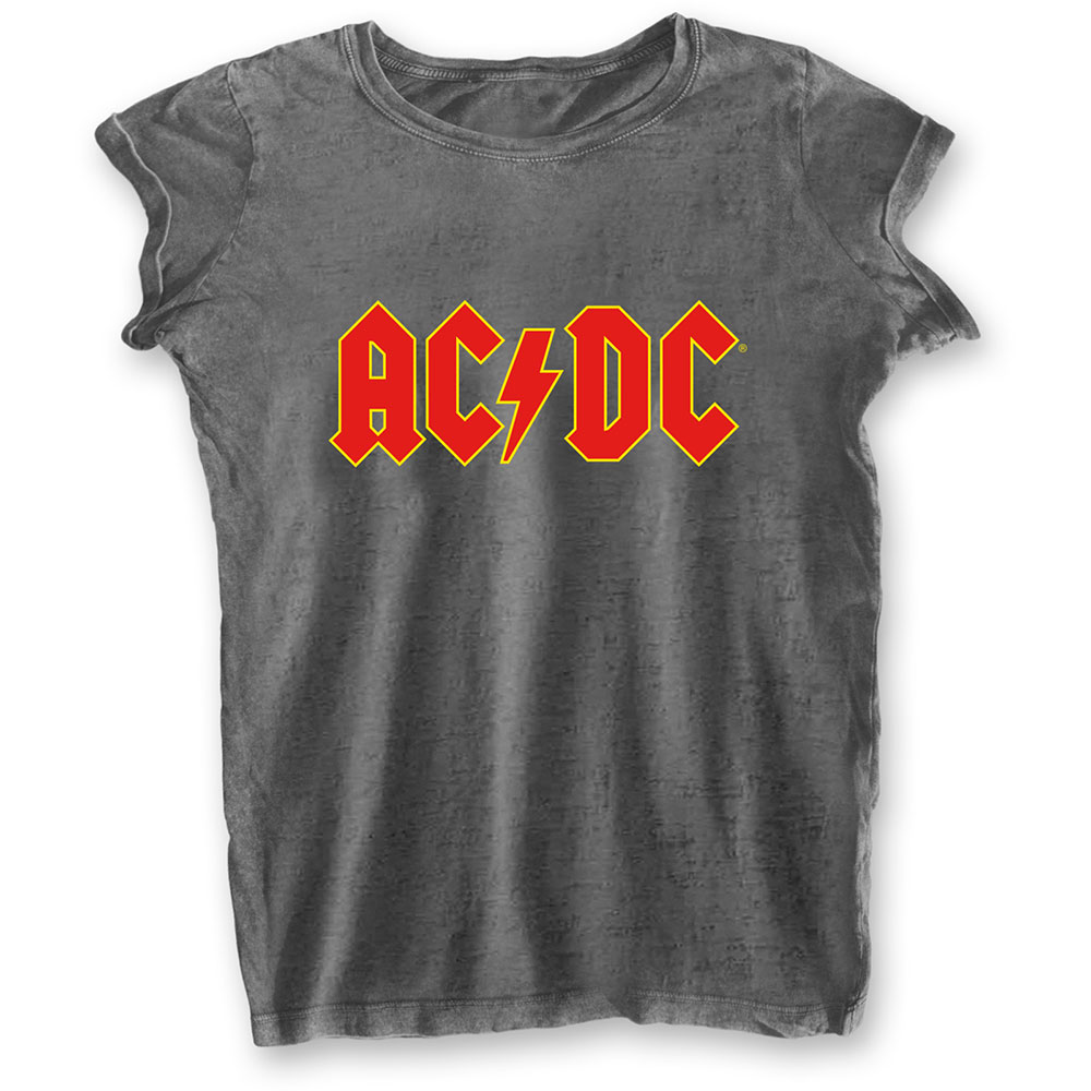 AC/DC tričko Logo Šedá XXL