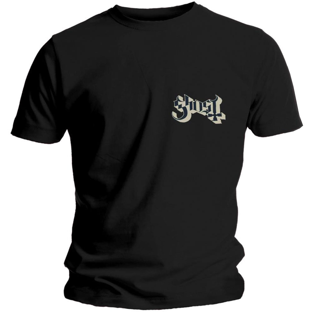 Ghost tričko Pocket Logo Čierna XXL