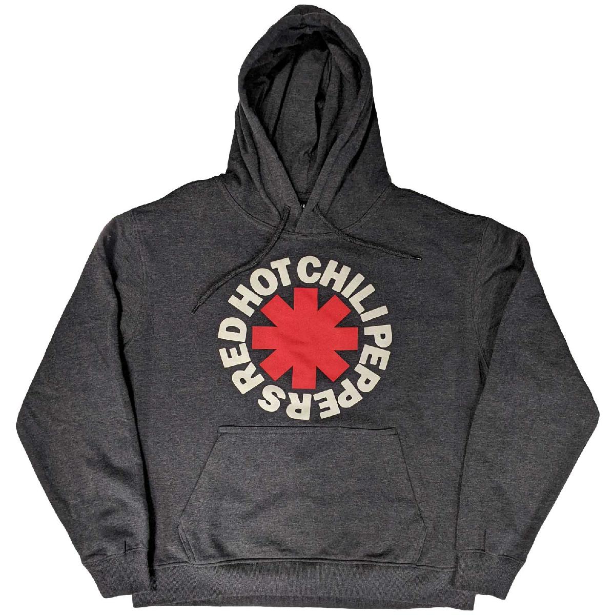 Red hot chili peppers mikina Classic Asterisk Šedá XL
