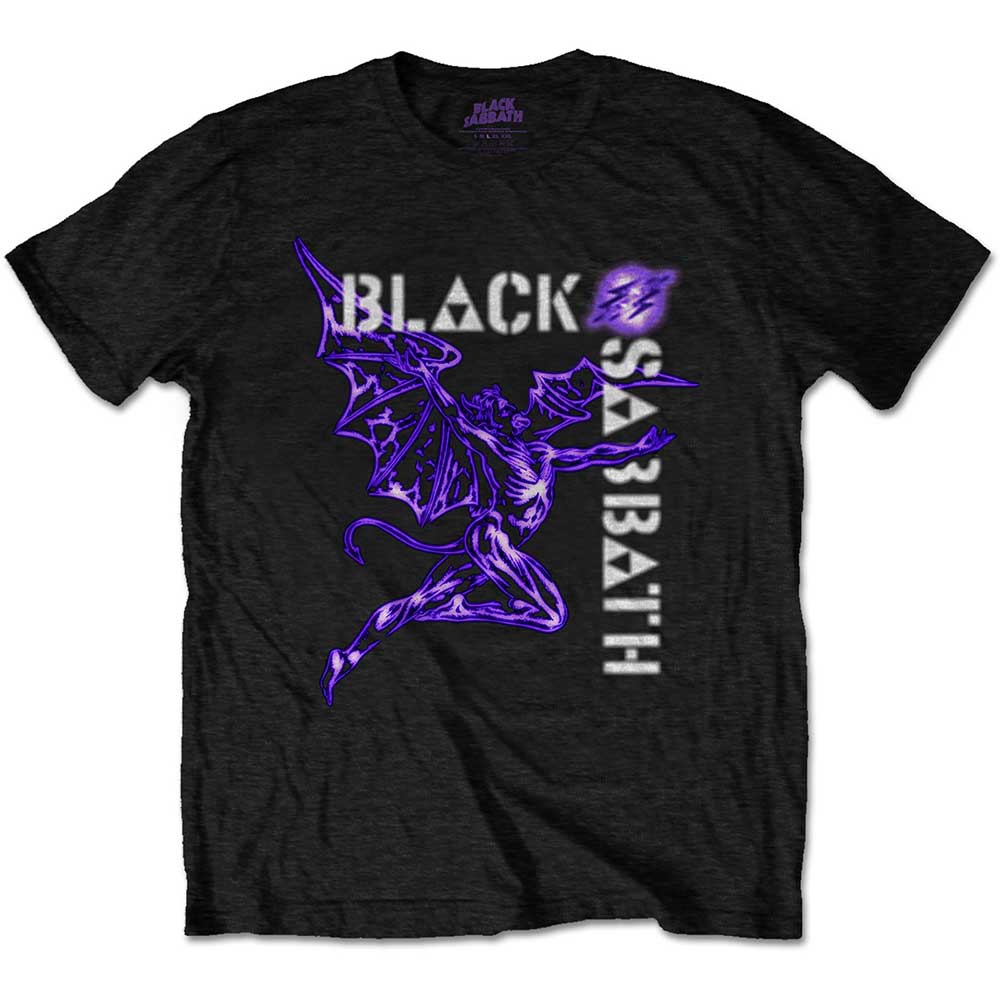 Black Sabbath tričko Retro Henry Čierna S