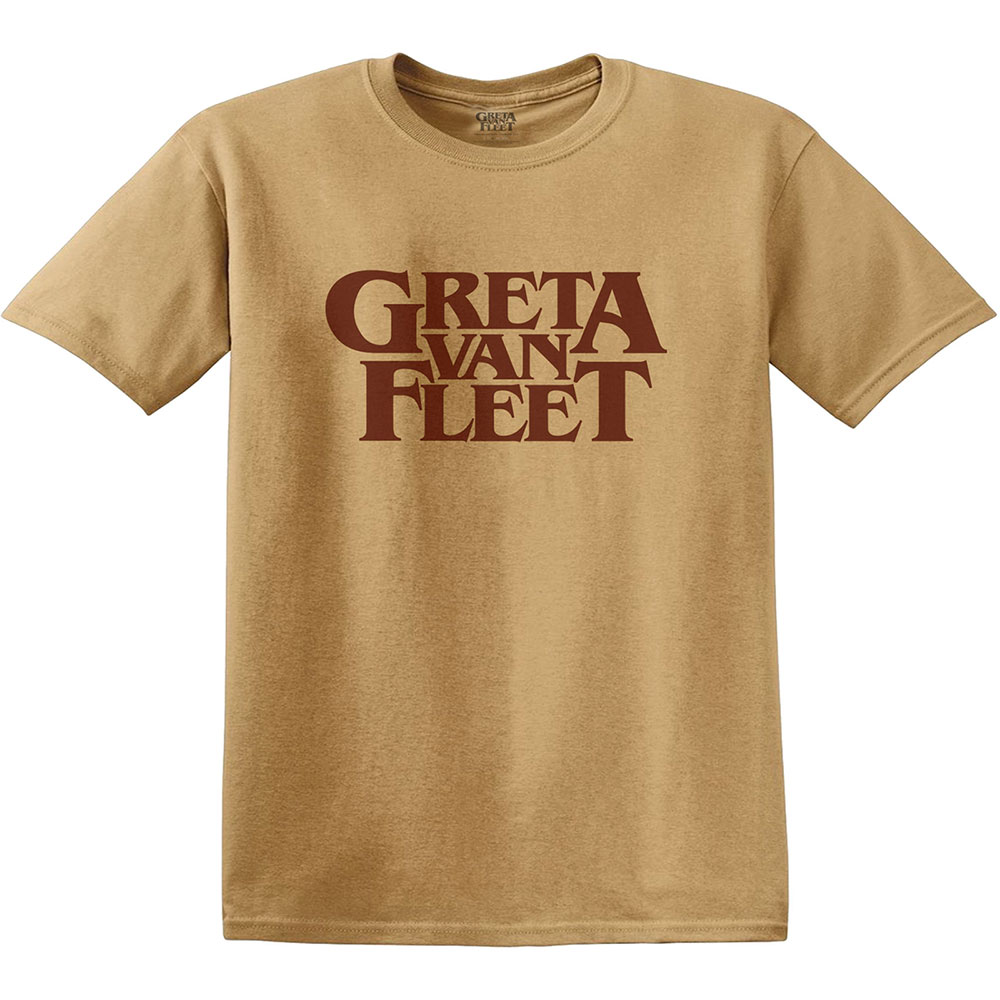 Greta Van Fleet tričko Logo Žltá L