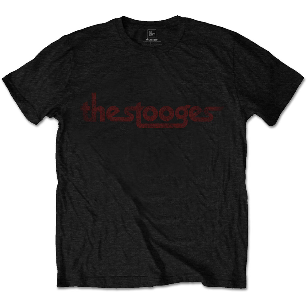 Iggy & The Stooges tričko Vintage Logo Čierna L