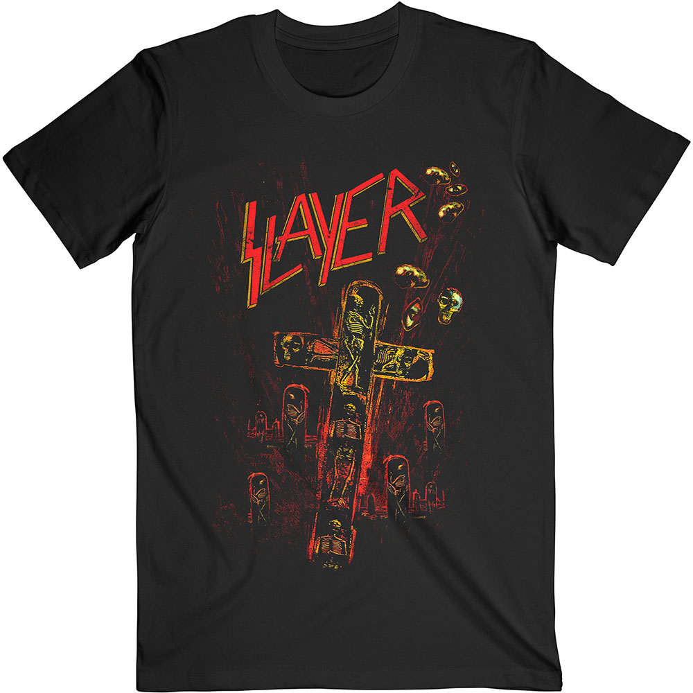 Slayer tričko Blood Red Čierna L