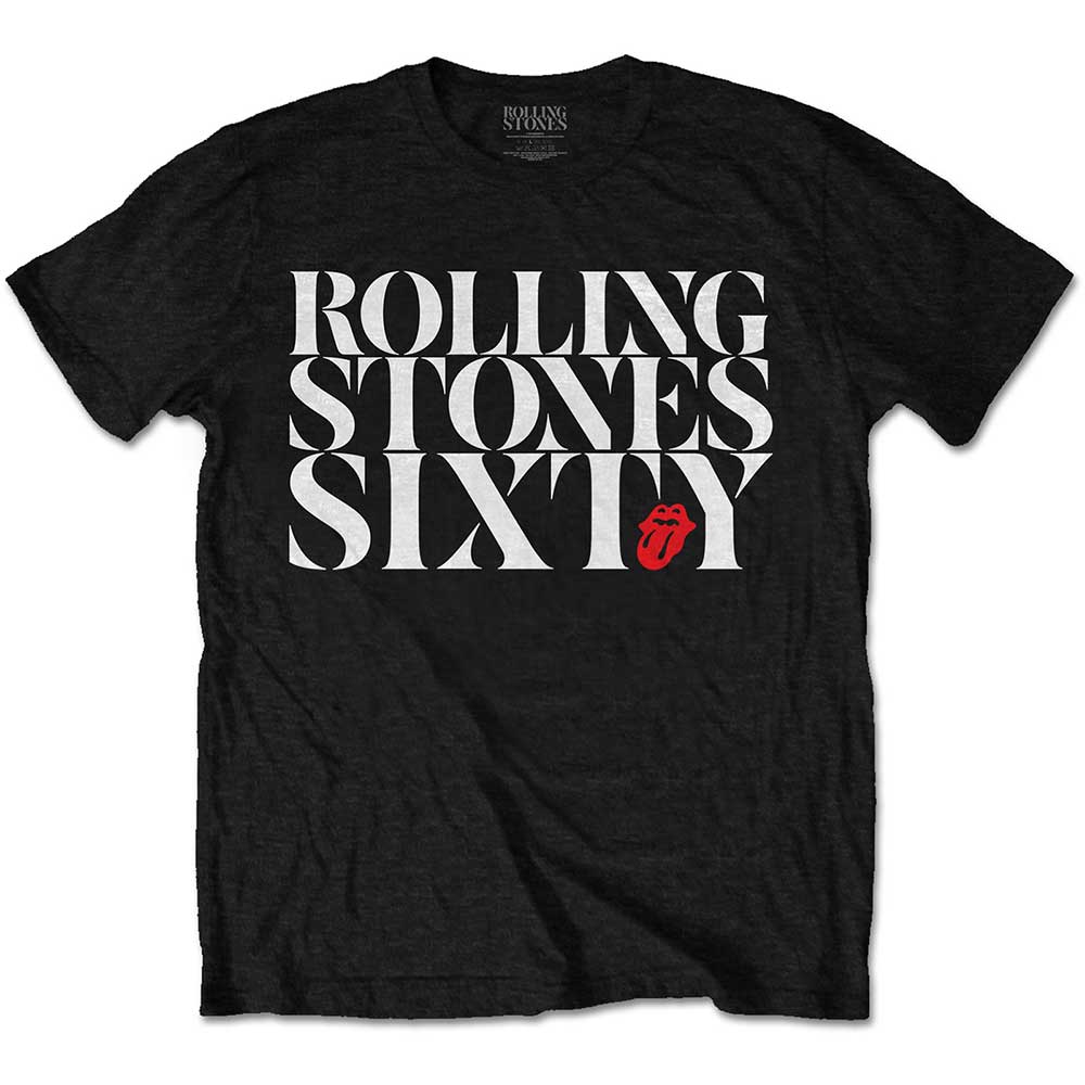 The Rolling Stones tričko Sixty Chic Čierna L