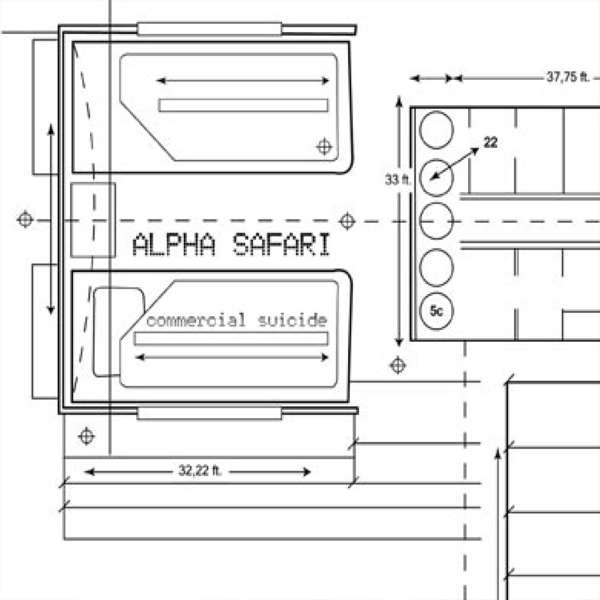 ALPHA SAFARI - COMMERCIAL SUICIDE, CD