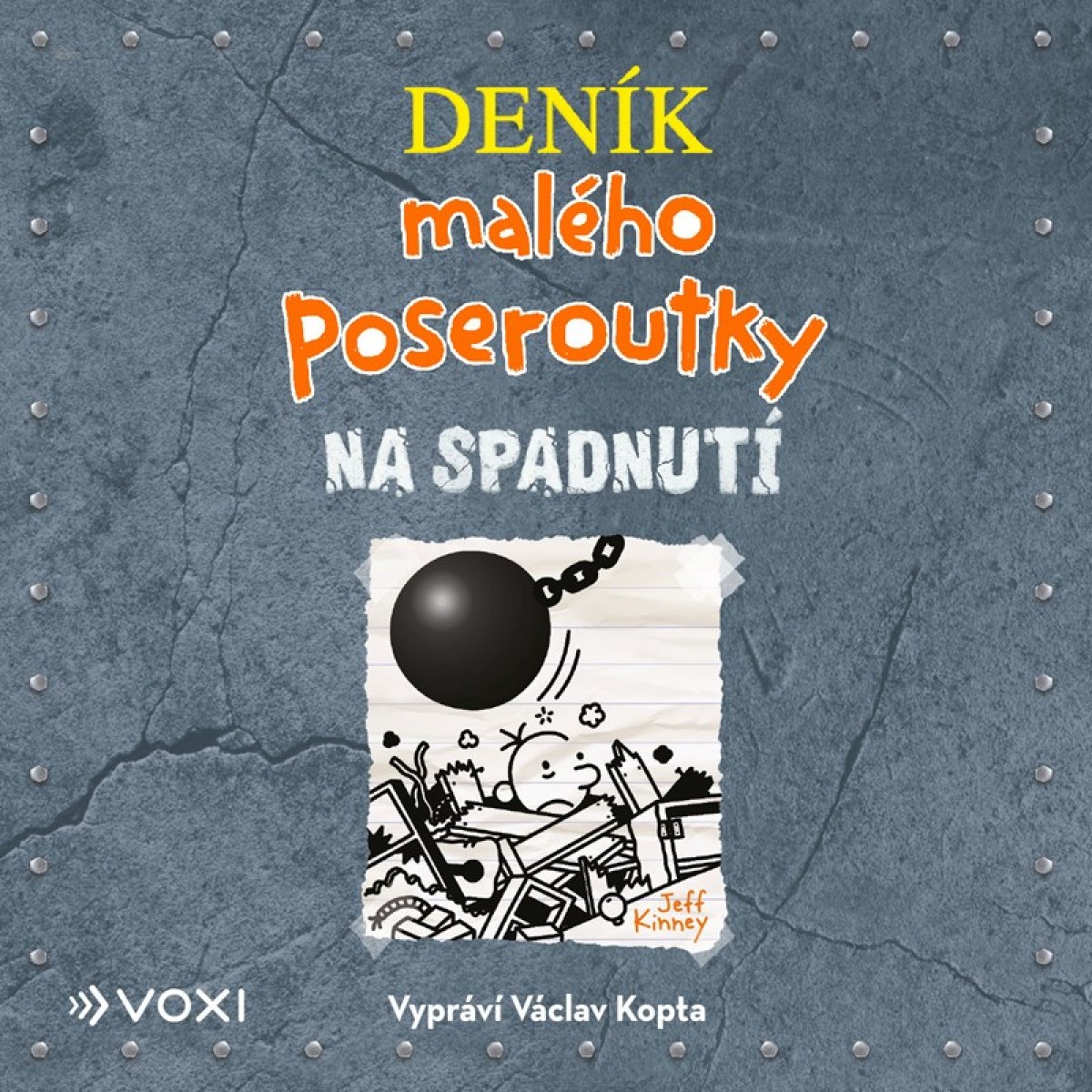 E-shop Deník malého poseroutky 14 - Na spadnutí (čte Kopta Václav) - MP3-CD