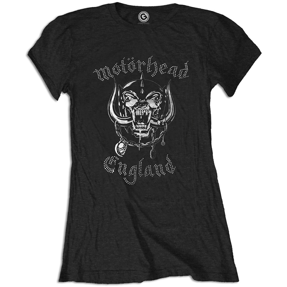 Motörhead tričko England Čierna M