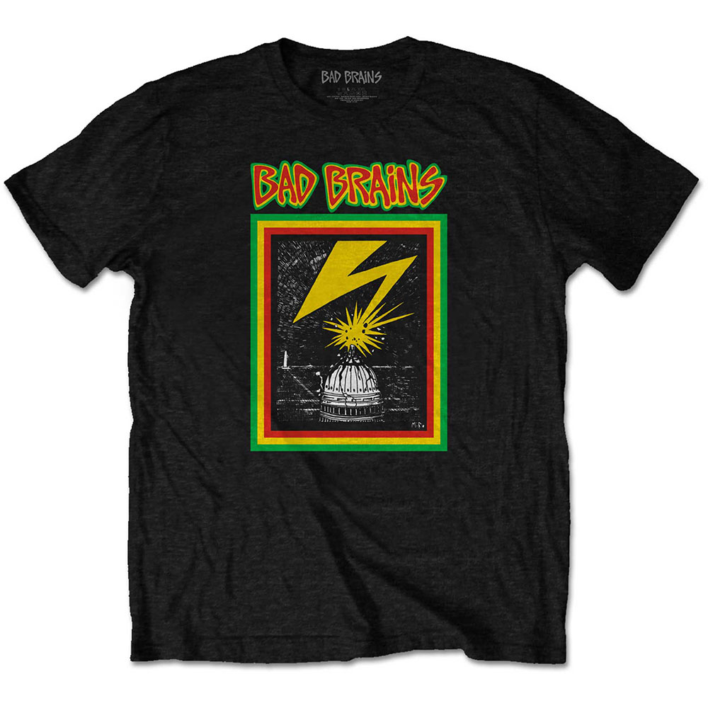 Bad Brains tričko Capitol Strike Čierna XXL