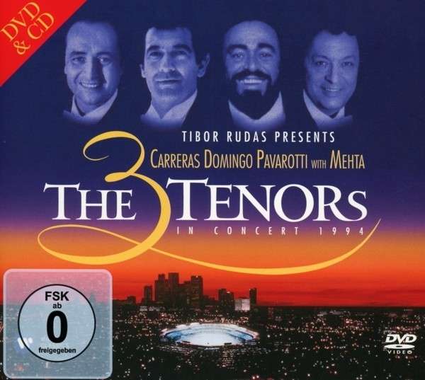 E-shop HÁROM TENOR JUBILEUM: MEHTA,PAVAROTTIDOMINGO,CARRERA DVD