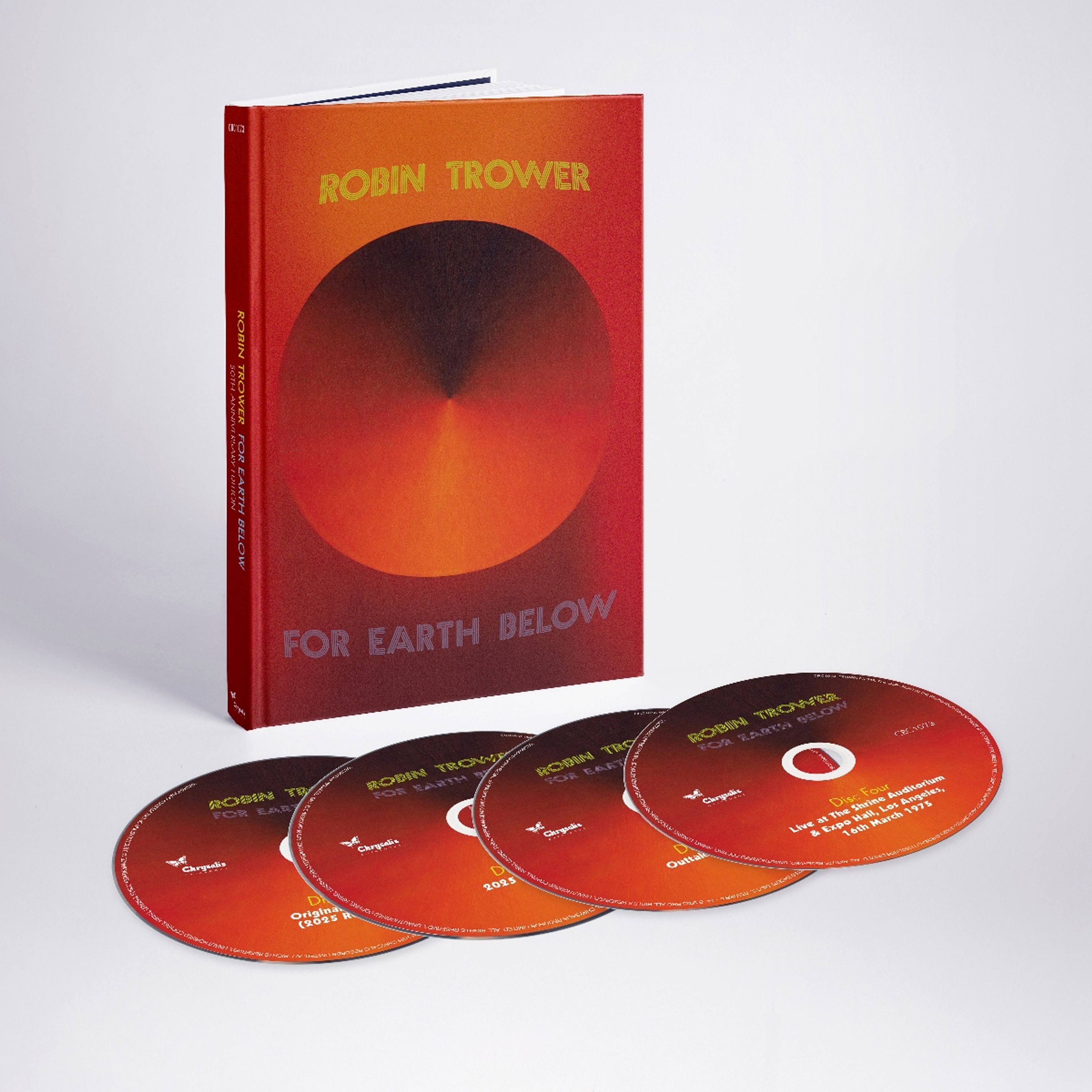 E-shop TROWER, ROBIN - FOR EARTH BELOW (4CD)