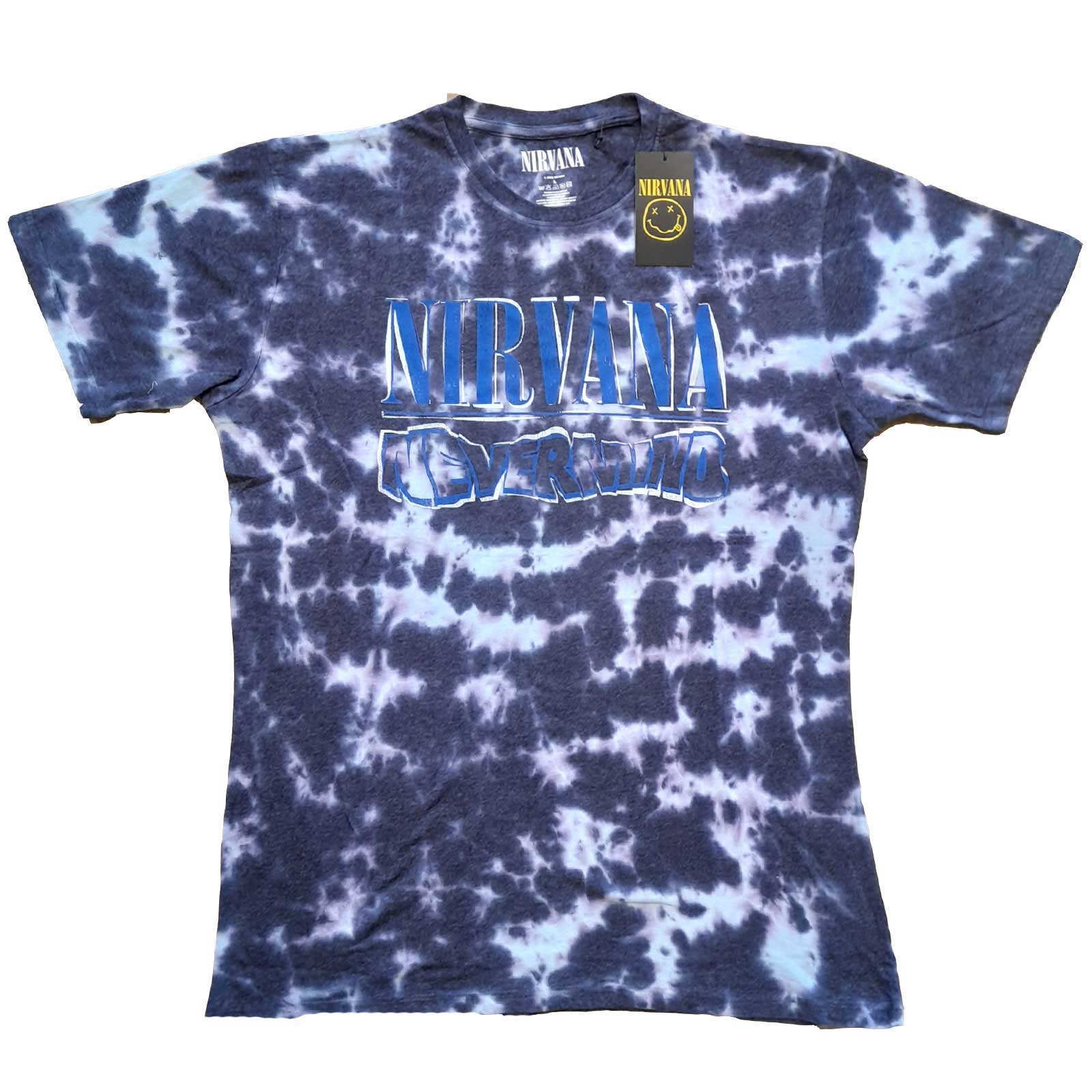 Nirvana tričko Nevermind Wavy Logo Fialová 5-6 rokov