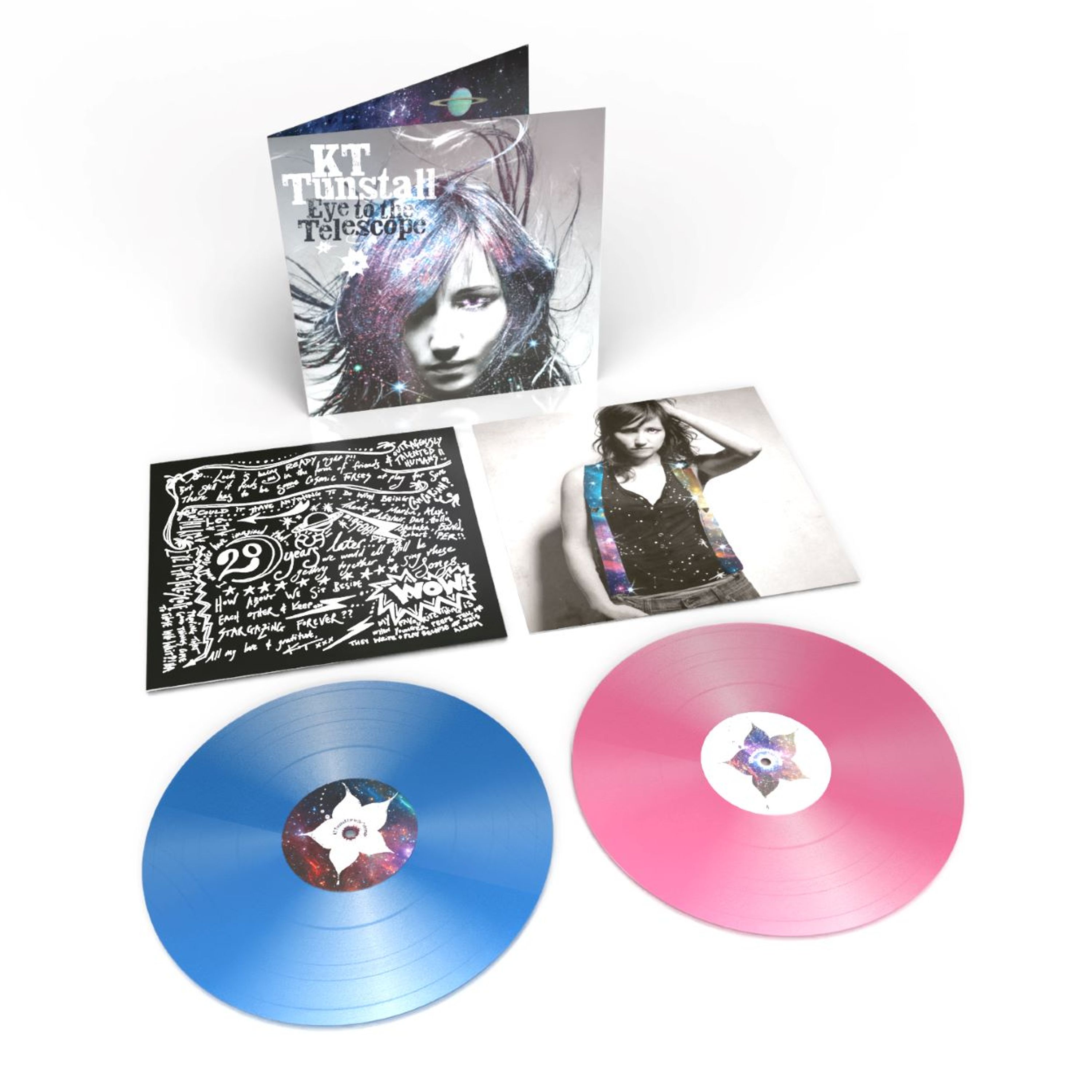 E-shop KT Tunstall - Eye to the Telescope: Stargazer Edition (Pink Blue Coloured) (2 ) LP