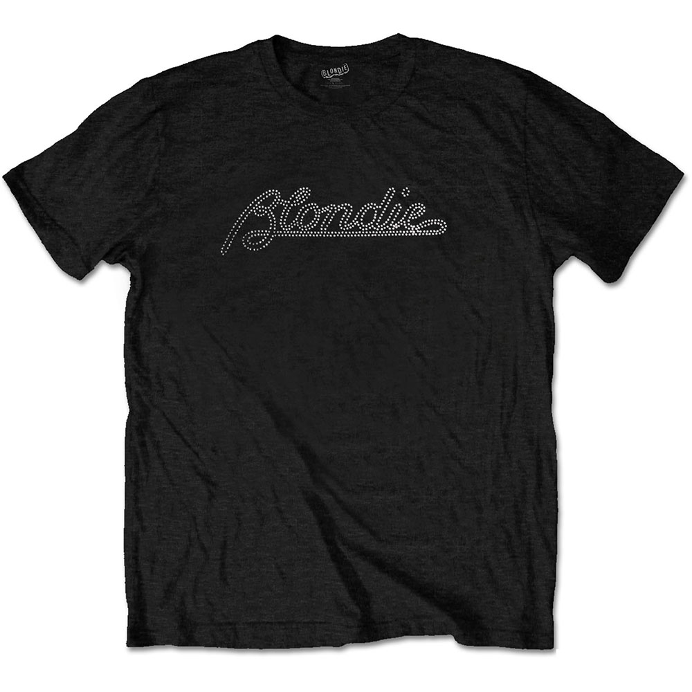 Blondie tričko Logo Čierna S