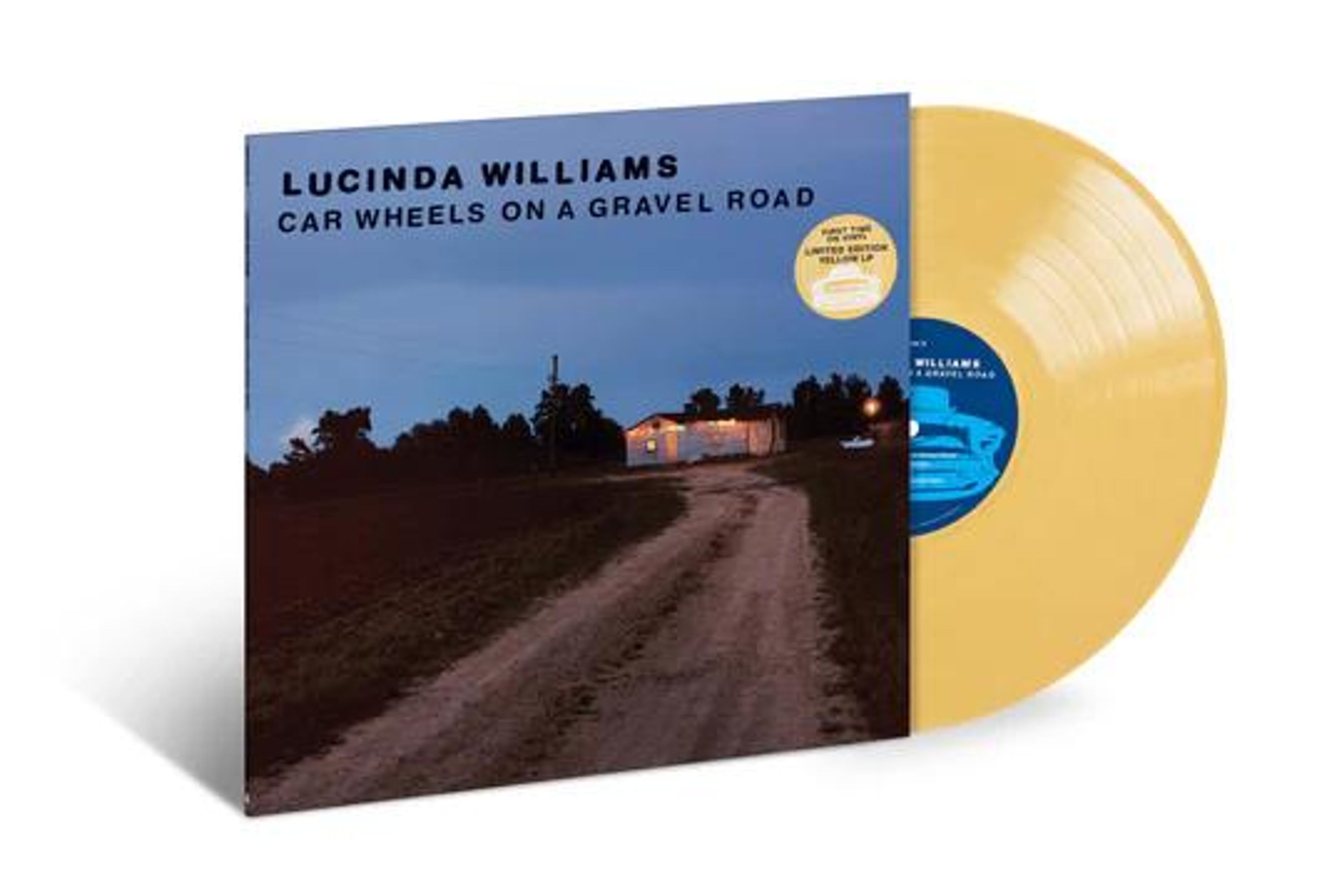 E-shop Lucinda Williams - Car Wheels On A Gravel Road (Reissue) (Limited Edition) (Yellow Coloured) LP