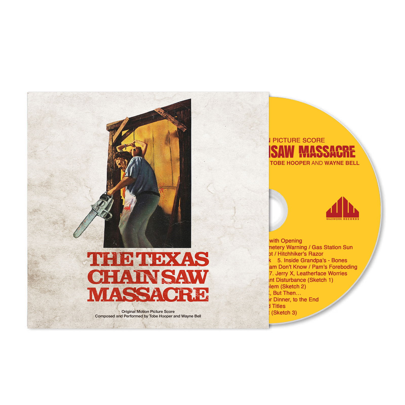 E-shop Tobe Hooper & Wayne Bell The Texas Chain Saw Massacre CD