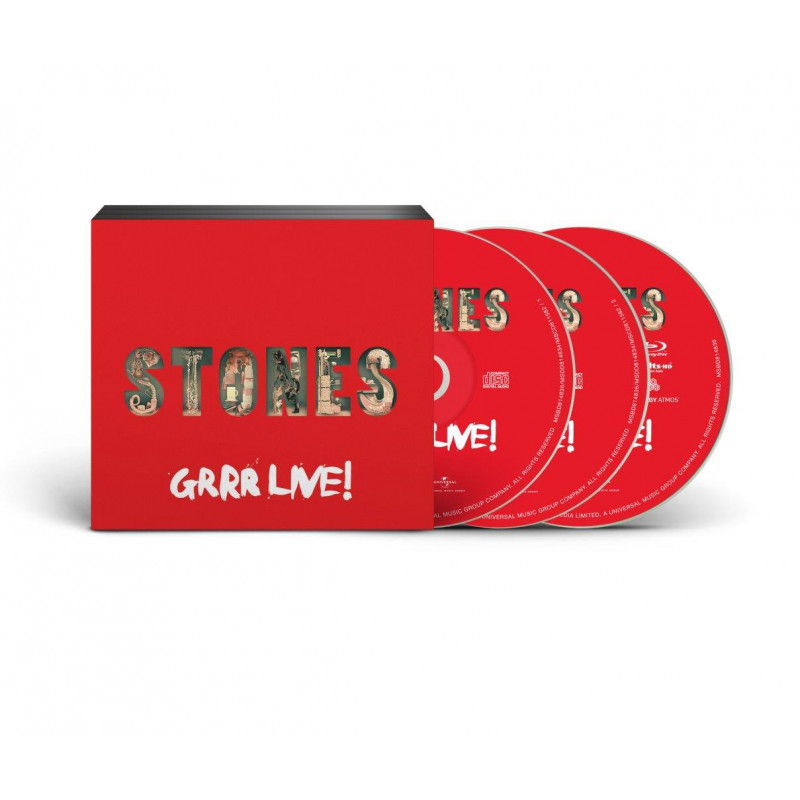 The Rolling Stones, Grrr Live! (+Blu-ray), CD