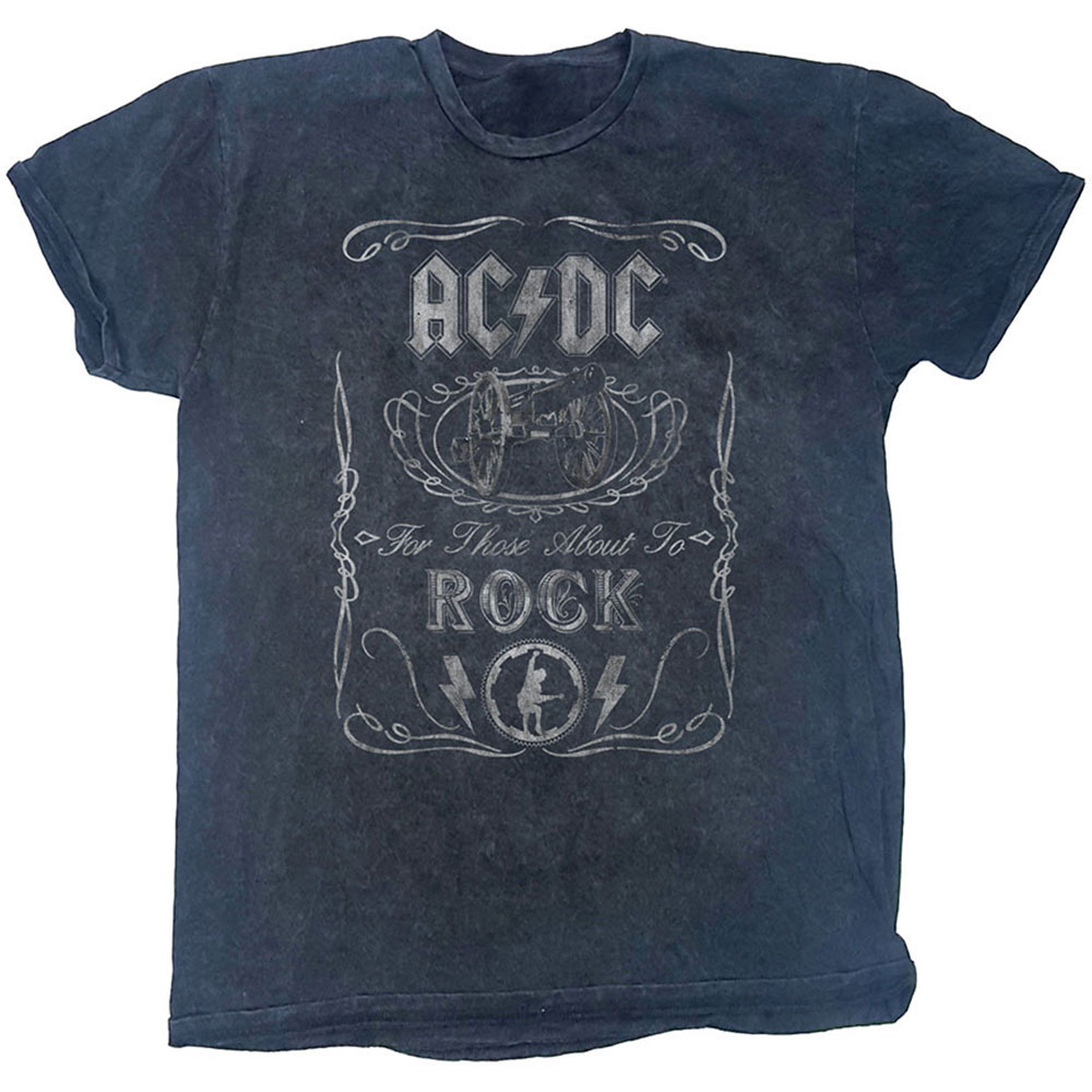 AC/DC tričko Cannon Swig Čierna L