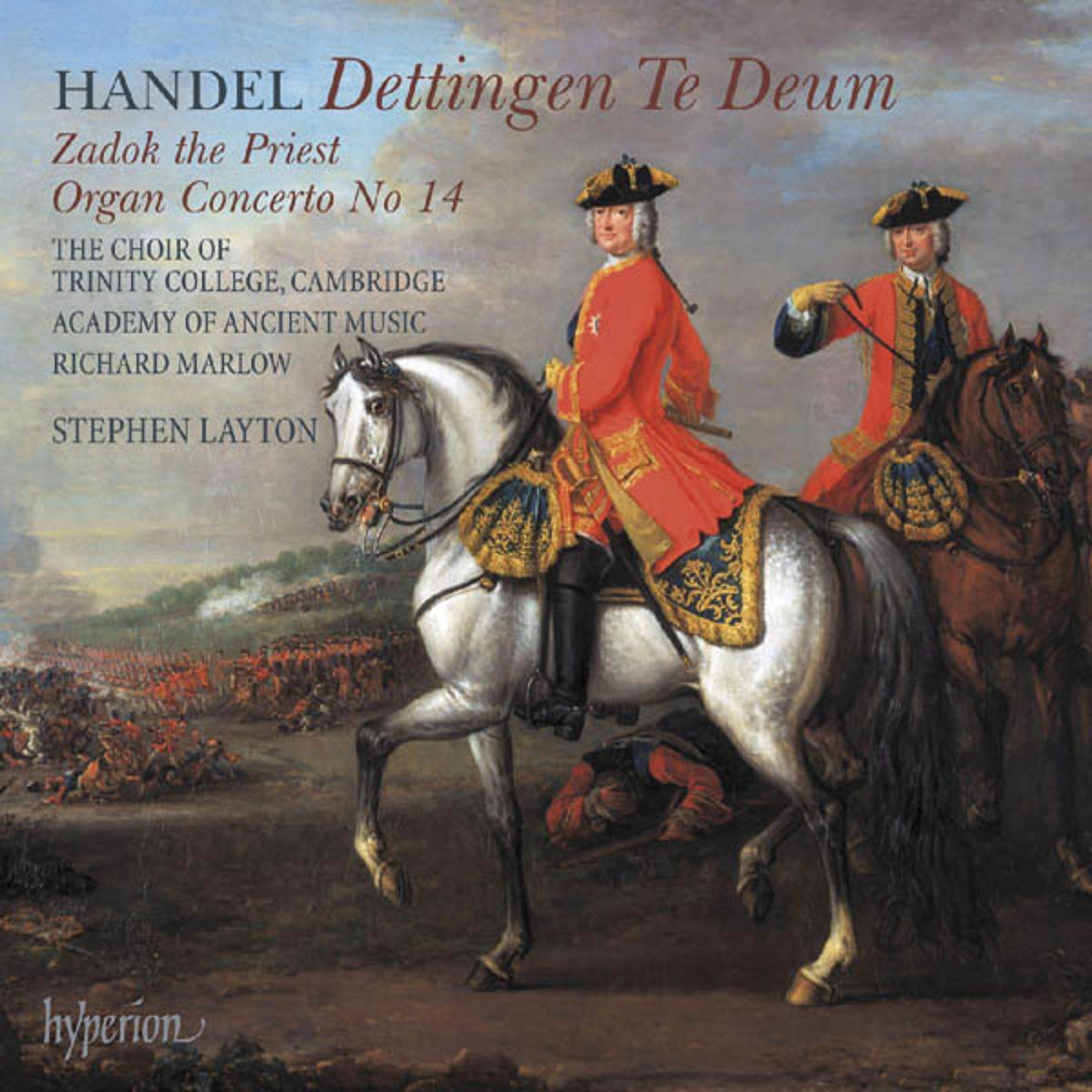 E-shop HANDEL: DETTINGEN TE DEUM; ZADOK THE PRIEST