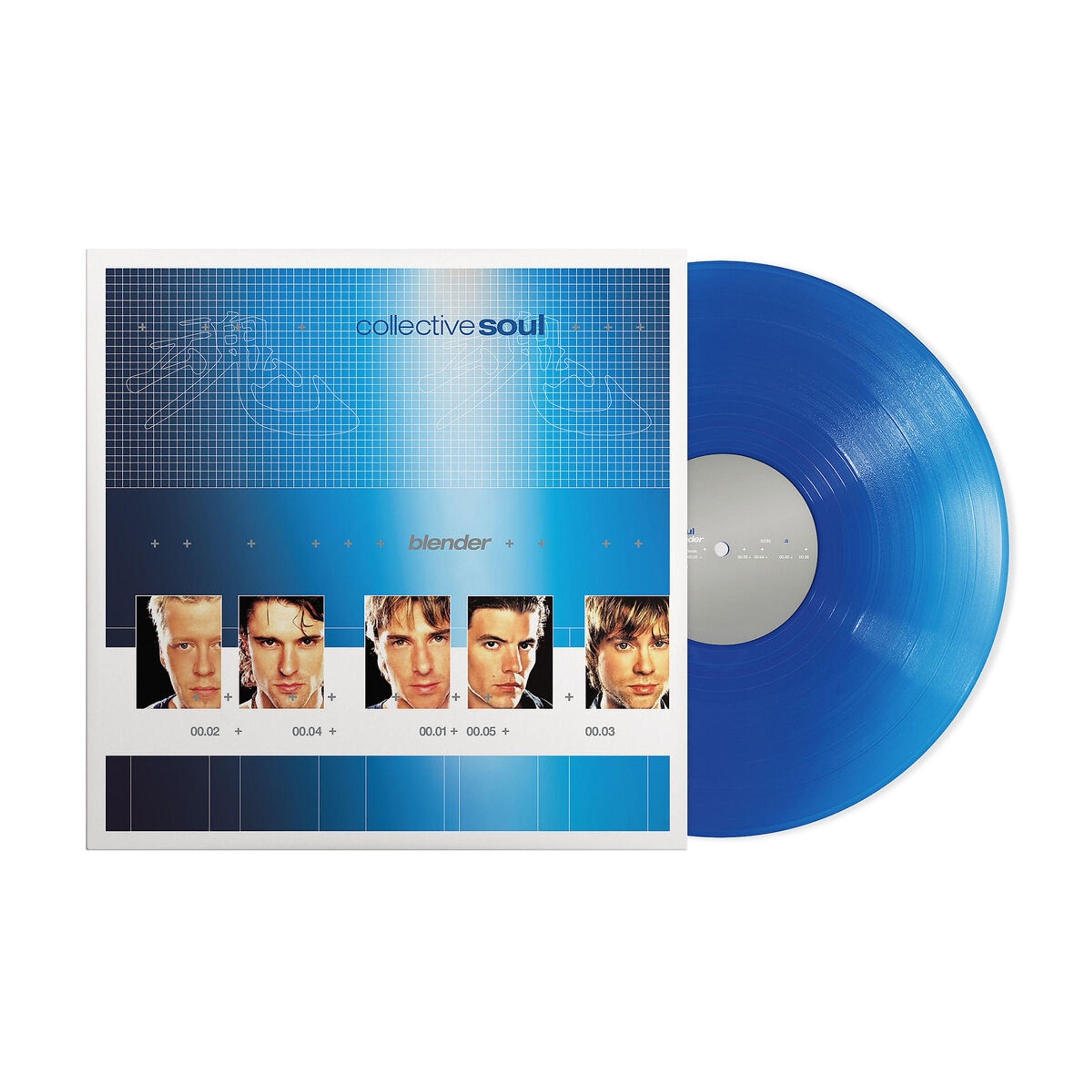 E-shop Collective Soul - Blender (RSD) (Anniversary/Limited Edition) (Translucent Colbalt Coloured) LP
