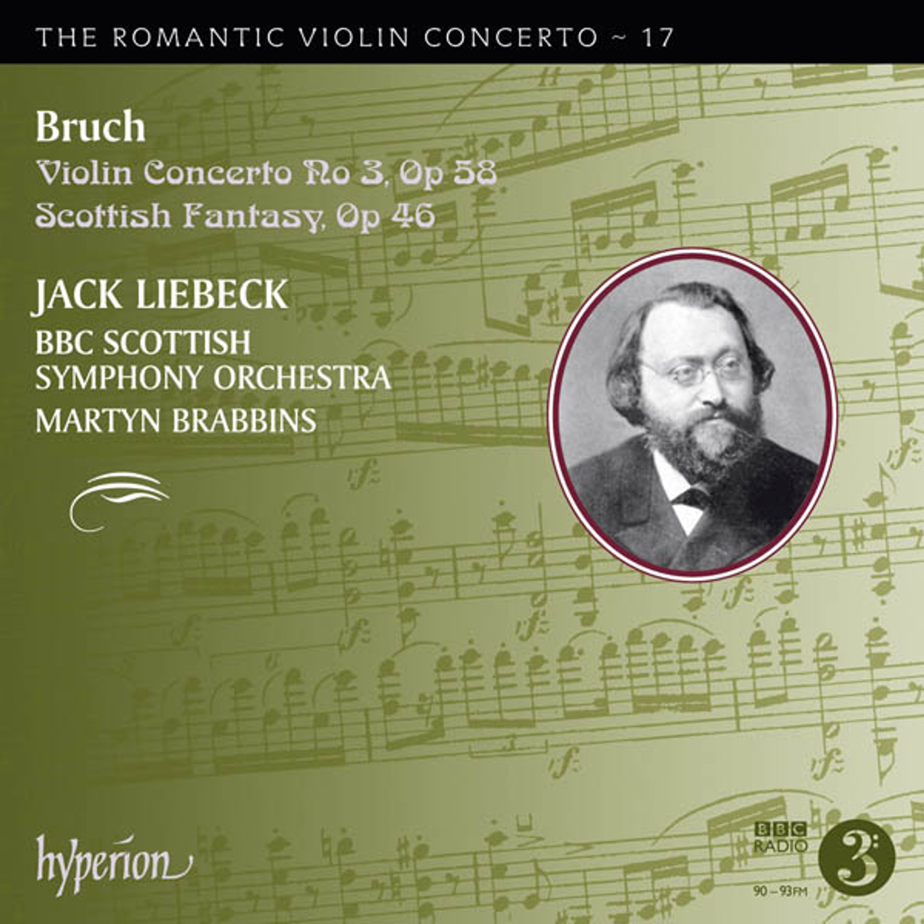 E-shop BRUCH: VIOLIN CONCERTO NO. 3 & SCOTTISH FANTASY (H