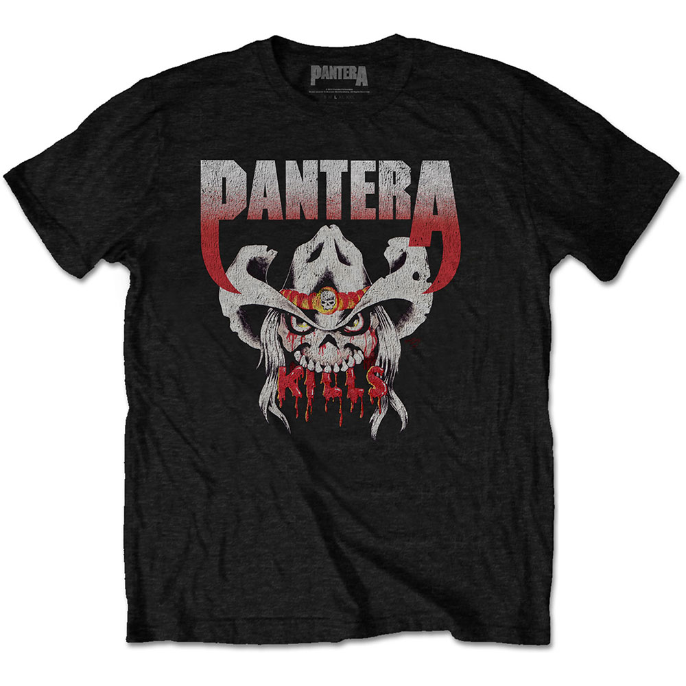 Pantera tričko Kills Tour 1990 Čierna S