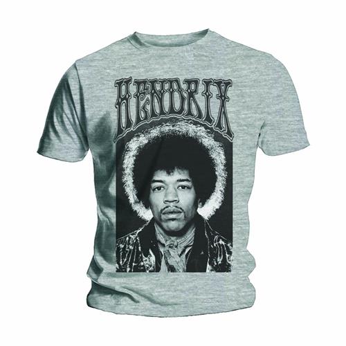 Jimi Hendrix tričko Halo Šedá S