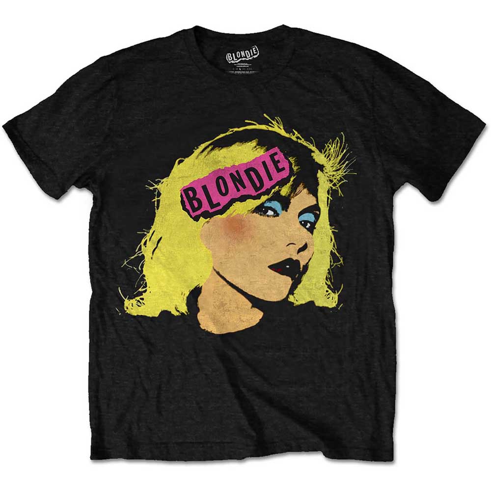 Blondie tričko Punk Logo Čierna M